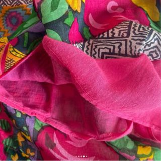 Abito estivo patchwork colorato taglia 46