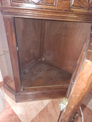 Mueble Rinconero Castellano Madera