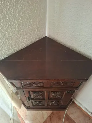 Mueble Rinconero Castellano Madera
