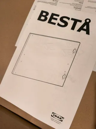 Mueble BESTÅ IKEA 2 cajones 2 puertas