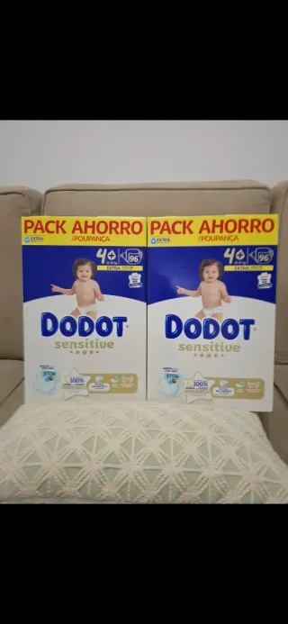 Pack 2 Caixas Dodot Sensitive 4+