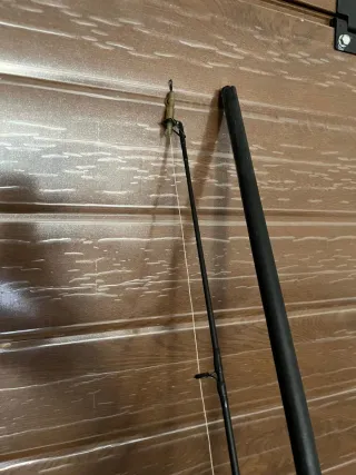 2 Canne da pesca per carpfishing con mulinello