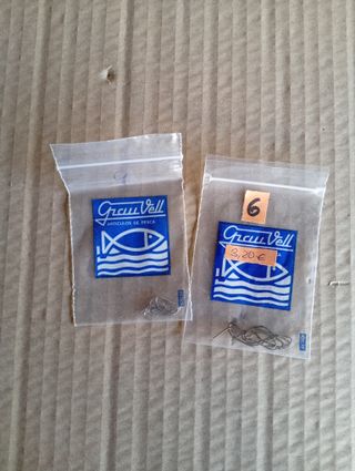 Grau Vell Nº 6 Anzuelos Pesca