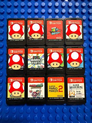 Juegos Nintendo Switch: Mario Odyssey, Maker 2, Sm