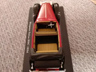Coche Hispano Suiza H6C 1934 Rojo