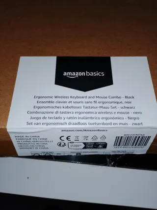 Teclado y Ratón Inalámbricos Ergonómicos