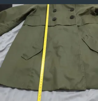 Parka 3/4 tipo Barbour verde