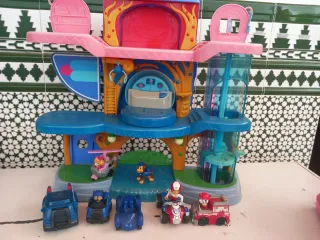 Juego Paw Patrol Torre y Vehículos