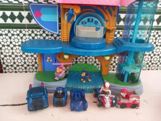 Juego Paw Patrol Torre y Vehículos