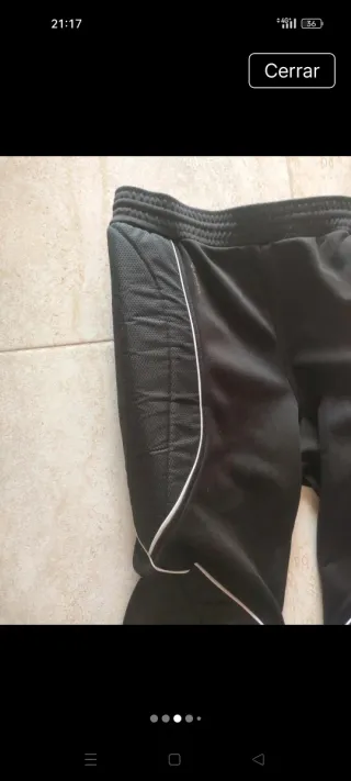 Pantalones protectores Kipsta para bici