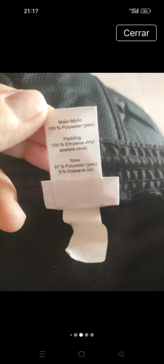 Pantalones protectores Kipsta para bici