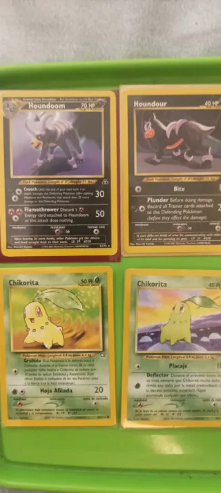 Colección Cartas Pokémon: Snorlax, Mew, Golem....
