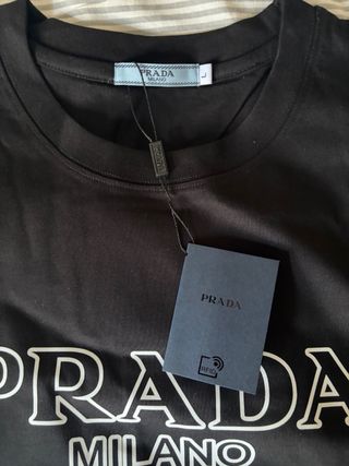 Camiseta Prada Negra Talla L