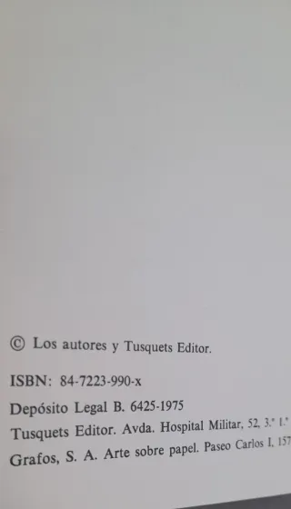 Arquitectura y lágrimas (1975)