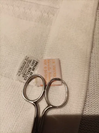 Toquilla para bebé de punto