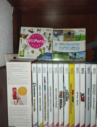 Consola Nintendo Wii Blanca + Accesorios