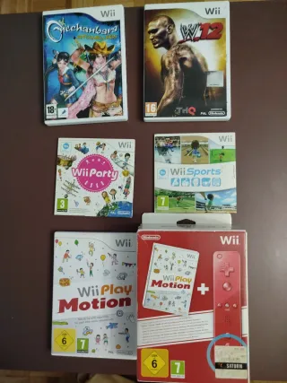 Consola Nintendo Wii Blanca + Accesorios