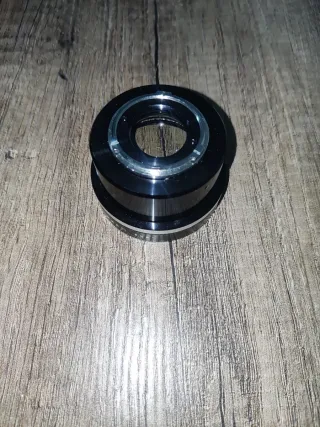 Lente Telephoto Yashinon da Yashica com bolsa