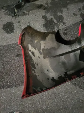 Paragolpes Trasero Seat Leon I FR Rojo