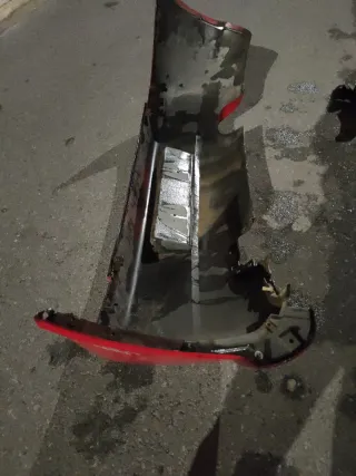 Paragolpes Trasero Seat Leon I FR Rojo