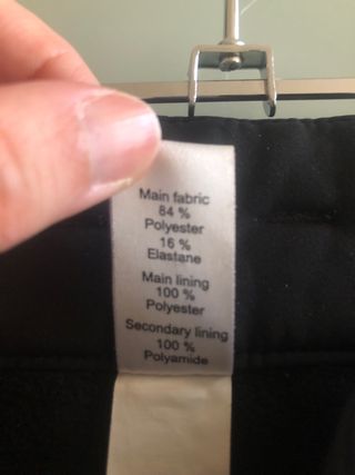 Pantalón Montaña Nieve Invierno Mujer Negro