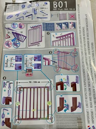 Barandilla de seguridad madera