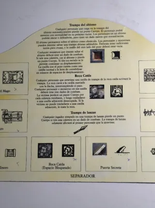 Pantalla Heroquest 1989