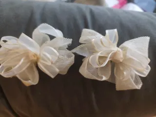 Vestido de comunión blanco roto
