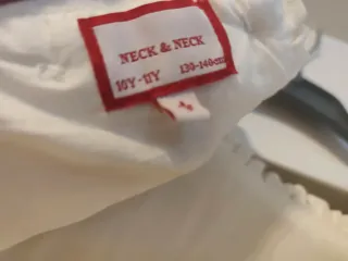 Vestido de comunión blanco roto