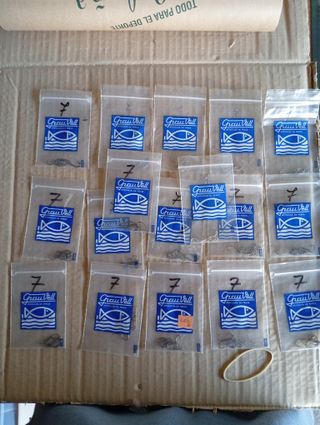 Anzuelos Grau Vell nº 7 (Pack 15 unidades)
