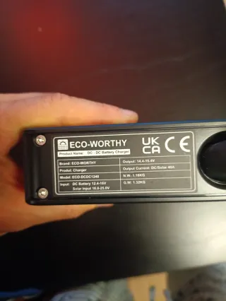 Cargador Batería 12V 40A ECO-WORTHY