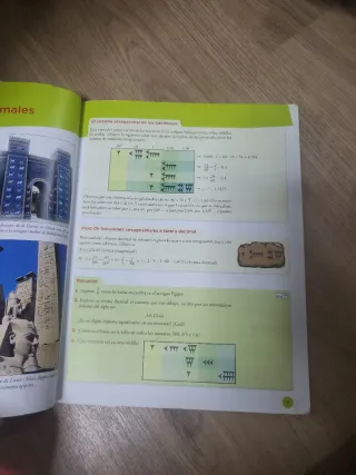 Libro de matemáticas de 3 ESO.