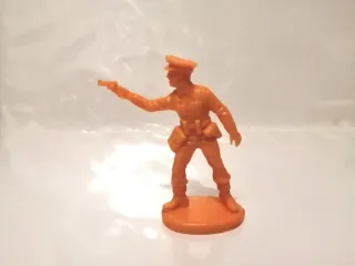 Soldatini di plastica con bandiera - Vintage 80