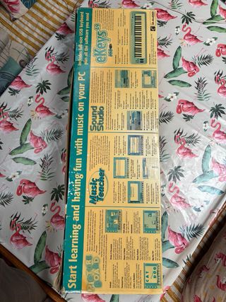 Teclado MIDI Ekeys 49 teclas