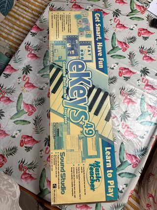 Teclado MIDI Ekeys 49 teclas