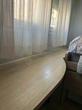 Muebles de habitación: cama y armario