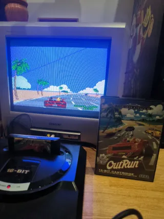 Juego Sega Mega Drive Outrun