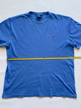 T-shirt Polo Ralph Lauren azul tamanho M