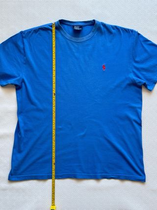 T-shirt Polo Ralph Lauren azul tamanho M