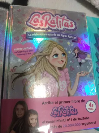 Pack de 4 libros  las ratitas