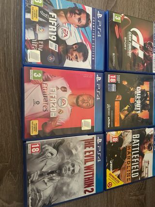 PS4 Juegos: The Last of Us, FIFA 19, 20, y más