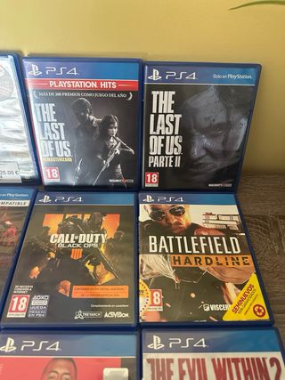 PS4 Juegos: The Last of Us, FIFA 19, 20, y más