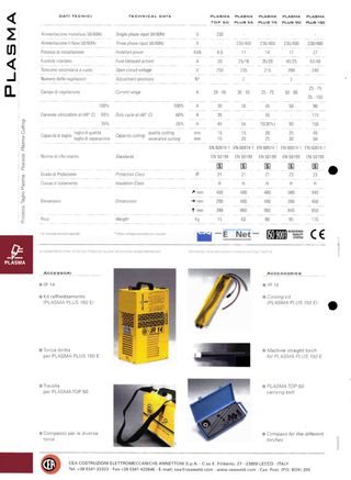 Plasma corte CEA 50mm 🇮🇹