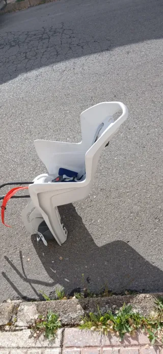 Silla portaniños para bici con arnés