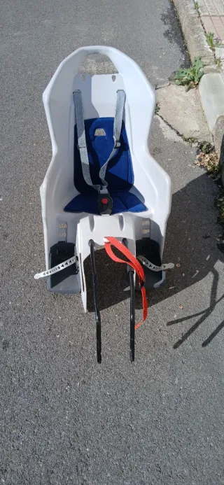 Silla portaniños para bici con arnés