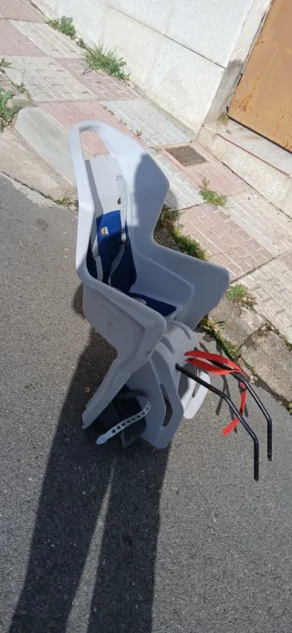 Silla portaniños para bici con arnés