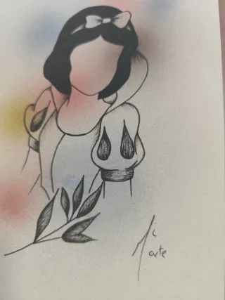 Lámina A5 Blancanieves