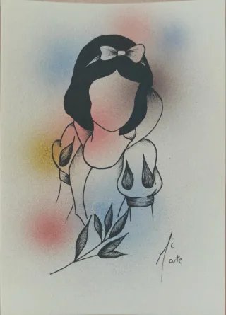 Lámina A5 Blancanieves