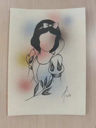 Lámina A5 Blancanieves