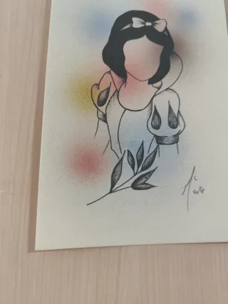 Lámina A5 Blancanieves